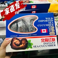 廠家批發(fā)純野生紅極參加拿大北極紅參無任何添加即食海參刺參禮盒