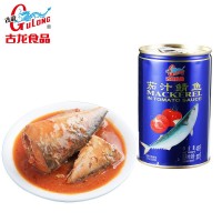 古龍食品 茄汁鯖魚(yú)罐頭海鮮下飯拌飯拌面酸甜即食熟食小菜425g