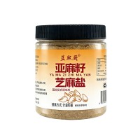代發亞麻籽芝麻鹽瓶裝餐飲輕食調味料拌面燒烤烤肉夾饅頭火 鍋蘸料